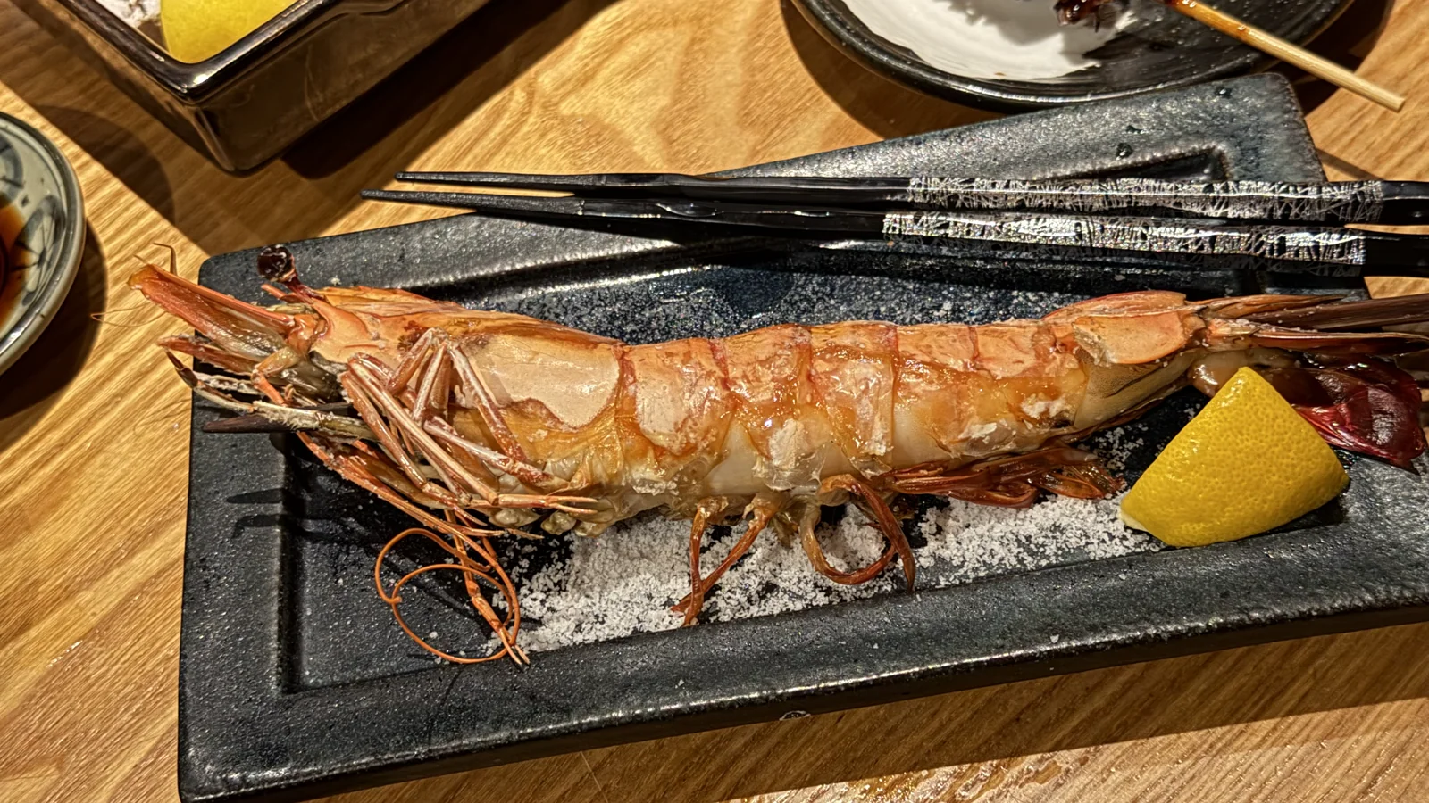 鹽烤大蝦