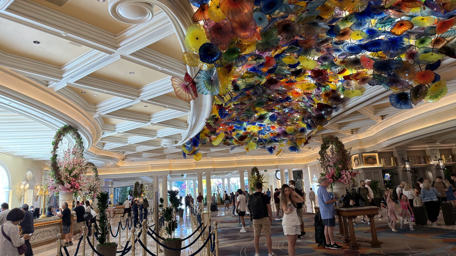 Bellagio 的玻璃花海,6月3日