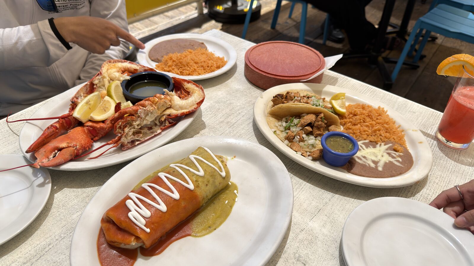 海邊的龍蝦午餐,6月7日