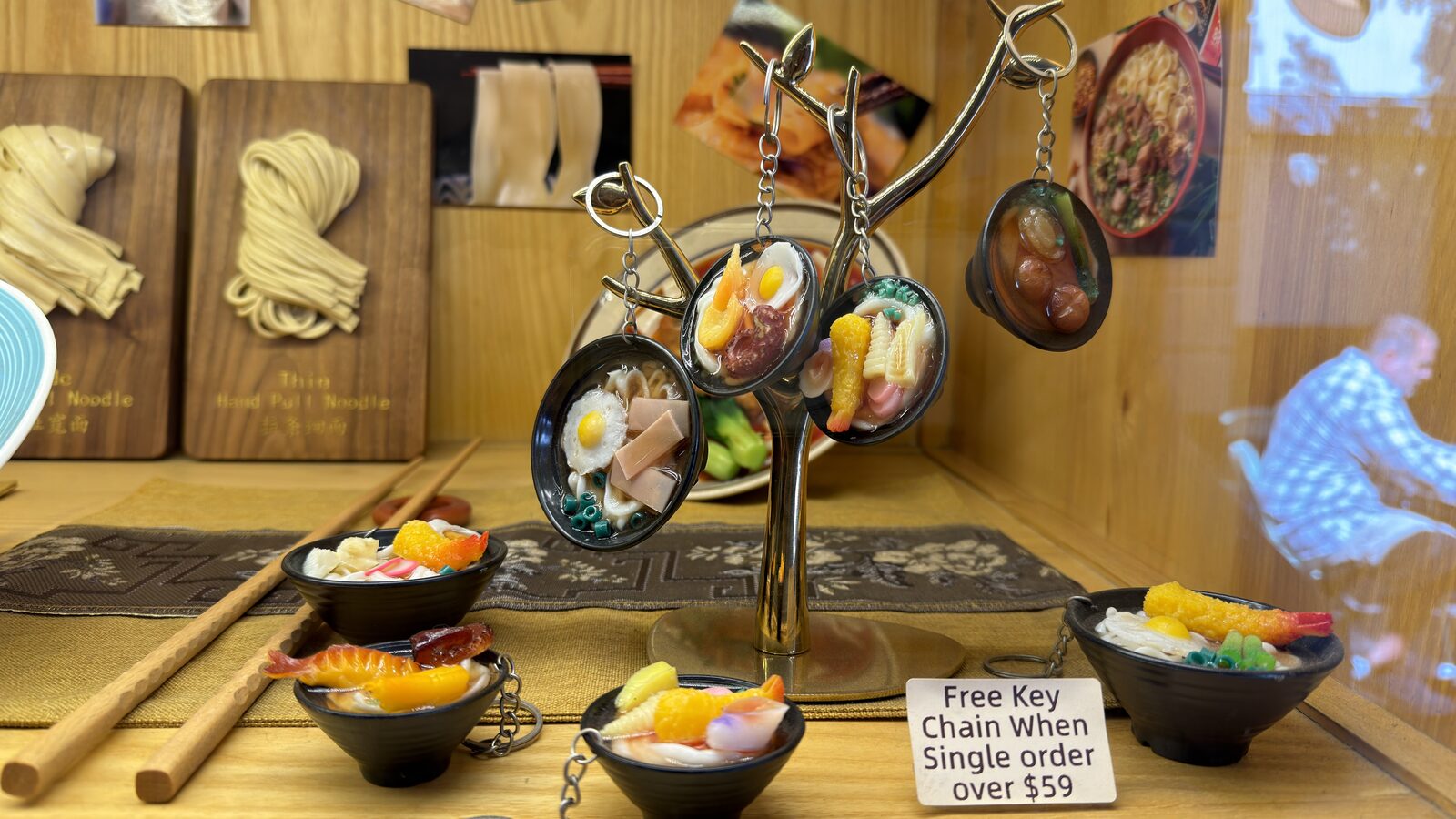 櫥窗裡的可愛食物模型,6月7日